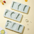 Silicone fruit shape Ice Cream Mould